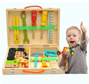 Kids' Creative Wooden Tool Kit